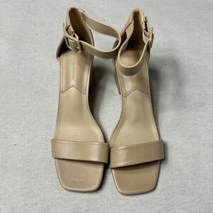 French Connection Women’s Size 9 Nude Block Heels B